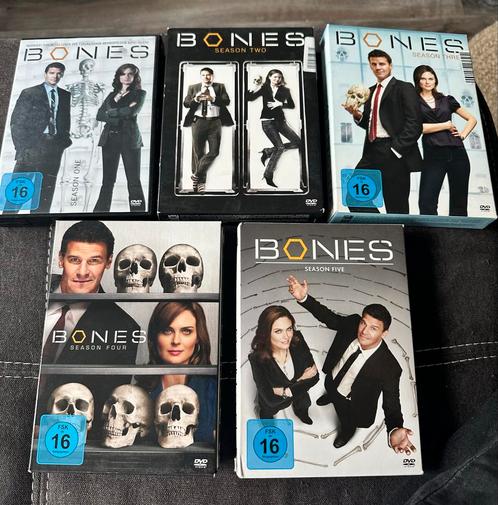 Bones Seizoen 1-5 DVD, Cd's en Dvd's, Dvd's | Tv en Series, Gebruikt, Drama, Boxset, Vanaf 16 jaar, Ophalen of Verzenden