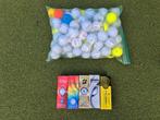 Golfballen: 60 Gebruikt + 15 Nieuwe ballen, Sport en Fitness, Golf, Ophalen, Zo goed als nieuw, Bal(len), Overige merken