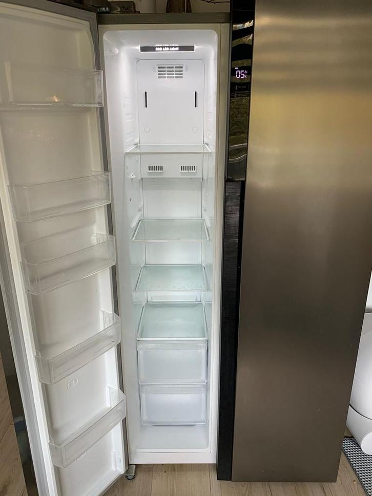 Inventum Amerikaanse Koelkast - Werkt Goed!, Witgoed en Apparatuur, Koelkasten en IJskasten, Gebruikt, Met aparte vriezer, 200 liter of meer