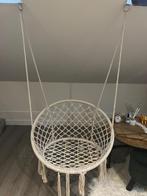 Gevlochten hangstoel, Ophalen, Zo goed als nieuw, Eenpersoons, Binnen