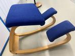 Blauwe Stokke Kniestoel, slechts 50, Huis en Inrichting, Ophalen, Gebruikt, Blauw, Bureaustoel