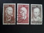 Duitsland DDR kopjes onbekende personen 1967 gestempeld, Ophalen of Verzenden, DDR, Gestempeld