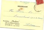 Meubelhuis Modern, Elsloo - 08.1957 - briefkaart, Ophalen of Verzenden, Briefkaart