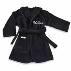 geboorte baby/kraamcadeau?Badjas marine mt 0-12 mnd met naam