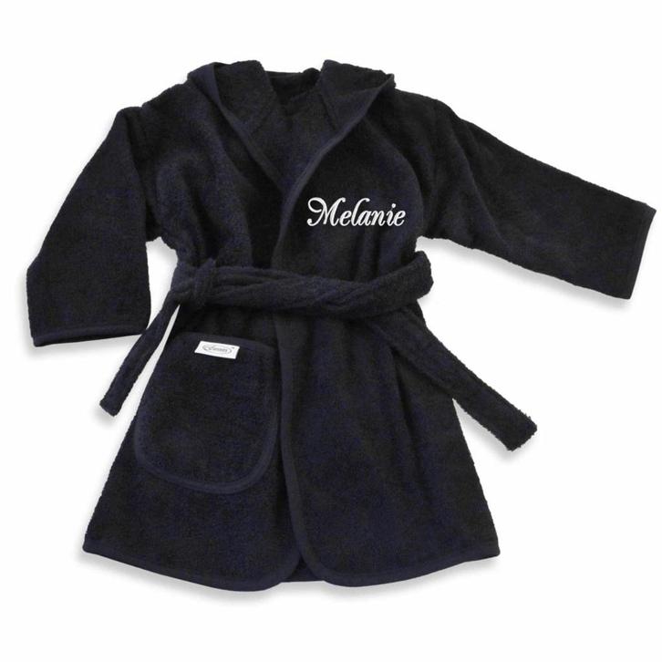 geboorte baby/kraamcadeau?Badjas marine mt 0-12 mnd met naam, Kinderen en Baby's, Babykleding | Overige, Nieuw, Jongetje of Meisje