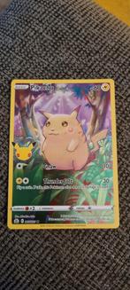 Pikachu 005/025 Celebrations, Hobby en Vrije tijd, Verzamelkaartspellen | Pokémon, Ophalen of Verzenden, Zo goed als nieuw, Losse kaart