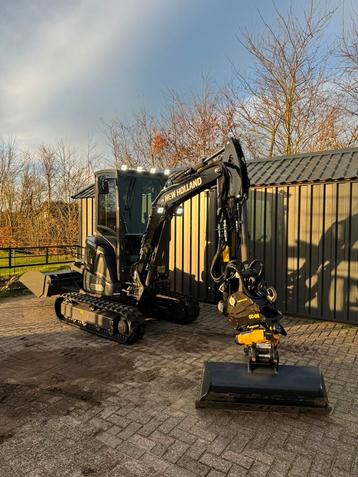 Minishovel & Minikraan verhuur met machinist beschikbaar voor biedingen