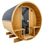 NIEUWE BARRELSAUNA 4 pers. RED CEDAR, Ophalen, Nieuw, Fins of Traditioneel, Complete sauna
