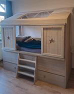 Kinder bed en kast, Kinderen en Baby's, Kinderkamer | Stapelbedden en Hoogslapers, Ophalen, Gebruikt, Hoogslaper