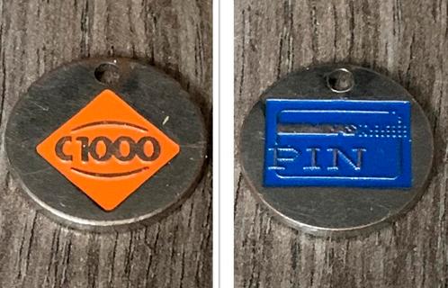 WinkelWagenMunt: C1000/Pin, Verzamelen, Winkelwagenmuntjes, Ophalen of Verzenden
