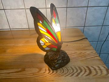 Tiffany glas vlinder 24 hoog vaste prijs 59 euro beschikbaar voor biedingen