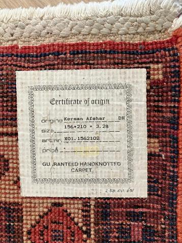 Perzisch vloerkleed 156 x 210 Kerman Asfhar  beschikbaar voor biedingen
