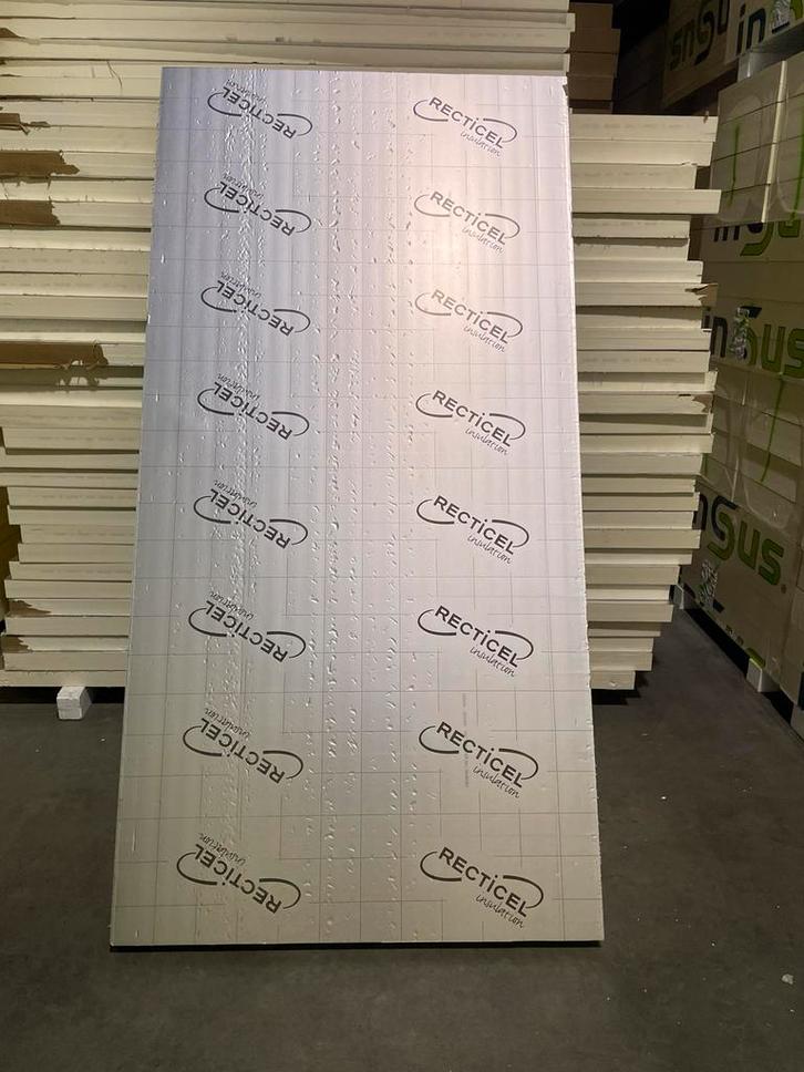 Pir Isolatie 4 cm dik   1,20x2,40/2,50, Doe-het-zelf en Verbouw, Isolatie en Afdichting, Nieuw, Vloerisolatie, Muurisolatie, Dakisolatie