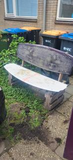 Tuin zitje van wakeboards & hardhout, Ophalen, Gebruikt, Kiteboard, Geen board