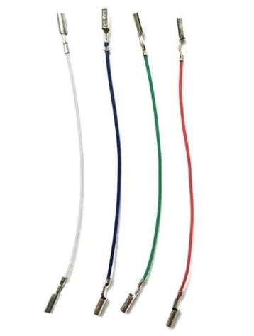 naaldkop headshell bedrading set 4 stuks / nieuw  beschikbaar voor biedingen