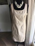 Beige Scarva zomerjurk 42 prachtig afgewerkt izgst, Beige, Maat 42/44 (L), Ophalen of Verzenden, Zo goed als nieuw
