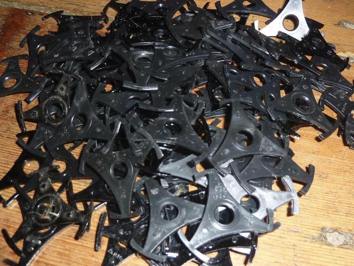 Vinyl Singles Adaptors voor Middenstukjes Zie omschrijving, Cd's en Dvd's, Vinyl Singles, Gebruikt, Pop, Ophalen of Verzenden