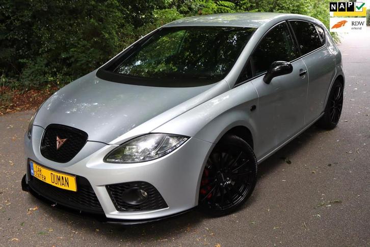 Seat Leon 2.0 TFSI Cupra Schaalstoelen 310PK BULL-X Carplay, Auto's, Seat, Bedrijf, Te koop, Leon, ABS, Airbags, Boordcomputer