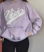 Visio hoodie street wear y2k, Kleding | Dames, Paars, Ophalen of Verzenden, Zo goed als nieuw, Maat 36 (S)