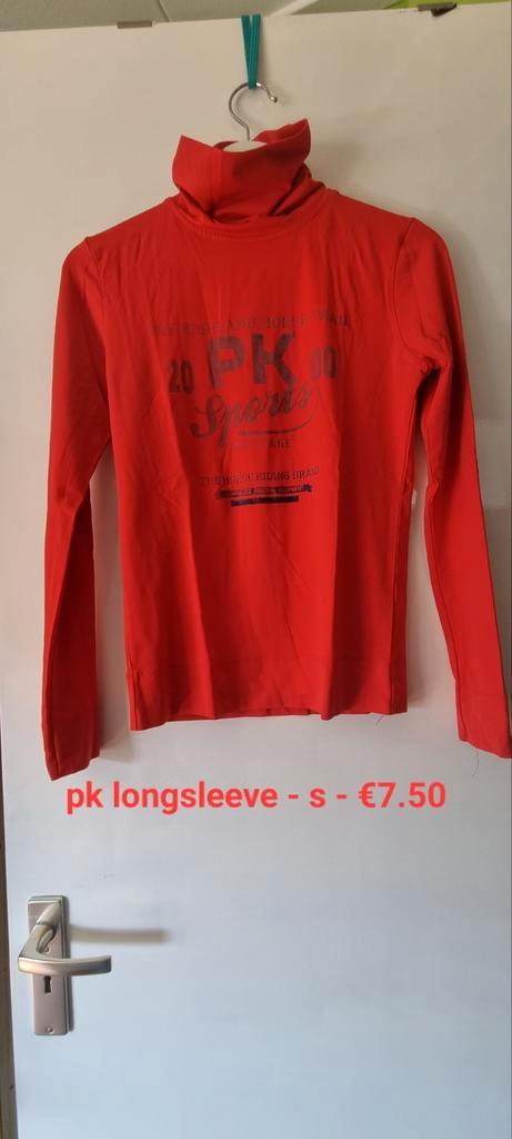 Pk longsleeve, Dieren en Toebehoren, Paardrijkleding, Zo goed als nieuw, Bovenkleding, Dressuur, Ophalen