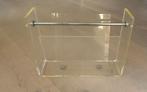 Design lectuurbak van plexiglas, Huis en Inrichting, Woonaccessoires | Krantenbakken en Lectuurbakken, Ophalen, Zo goed als nieuw