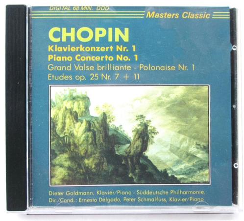 Cd Chopin Pianoconcert nr. 1 e.a. Perfecte staat Goed doel, Cd's en Dvd's, Cd's | Klassiek, Zo goed als nieuw, Orkest of Ballet