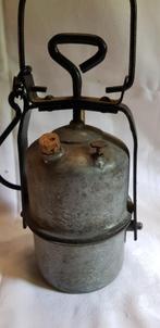 antiek carbiet lampje 33 cm, Antiek en Kunst, Verzenden