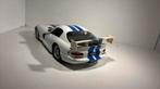 Dodge viper gts coupe maisto 1.18, Maisto, Ophalen of Verzenden, A, A