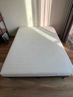Boxspring 140x190, Ophalen, Gebruikt, Twijfelaar, 140 cm