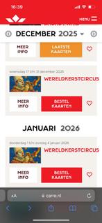 Digitale Carré cadeaubon twv 92,65, Tickets en Kaartjes, Twee personen, Cadeaubon, Overige typen