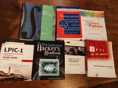 Studieboeken Informatica, Boeken, Studieboeken en Cursussen, Zo goed als nieuw, WO, Beta, Ophalen of Verzenden