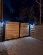 Moderne tuinpoort, Tuin en Terras, Schuttingen, Ophalen of Verzenden, Zo goed als nieuw