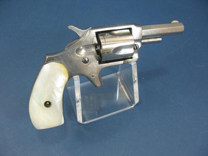 Antieke Amerikaanse .32 randvuur revolver, Antiek en Kunst, Antiek | Overige Antiek, Ophalen of Verzenden