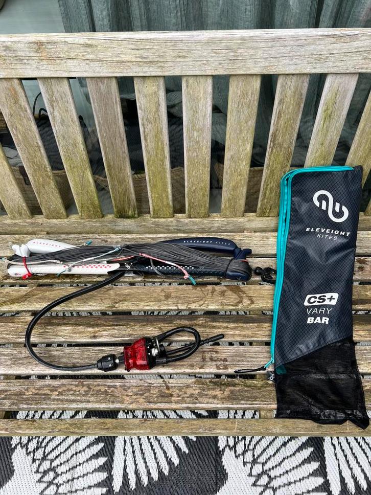 Eleveight auto twist bar, Watersport en Boten, Kitesurfen, Zo goed als nieuw, Bar, 9 m², Geen board, Ophalen of Verzenden