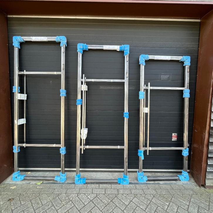 Aanbieidng Stalen deuren uit voorraad leverbaar alle kleuren, Doe-het-zelf en Verbouw, Deuren en Horren, Nieuw, Buitendeur, 200 tot 215 cm