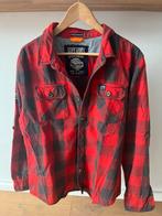 Houthakkersblouse van Superdry maat XXL, Ophalen, Overige halswijdtes, Gedragen, Rood