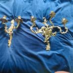 1x3 armig 1x2 armig rococo louis VX  wandkandelaars, Antiek en Kunst, Antiek | Kandelaars, Ophalen, Koper of Brons