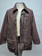 Barbour Beaufort verlengd wax jas, C42-117cm. (XL), Ophalen, Barbour, Bruin, Maat 56/58 (XL)