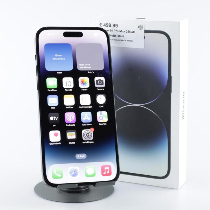 iPhone 14 Pro Max 256GB Black | Nette staat, Telecommunicatie, Mobiele telefoons | Apple iPhone, Zo goed als nieuw