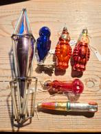 Collectie ussr russische kerstballen atronaut raket sateliet, Diversen, Kerst, N, N, Ophalen of Verzenden, Zo goed als nieuw