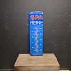 Spa Reine Thermometer blikken reclamebord Bruxelles '72, Ophalen, Gebruikt, Reclamebord