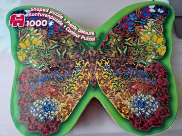 Contour puzzel 1000 puzzelstukjes beschikbaar voor biedingen