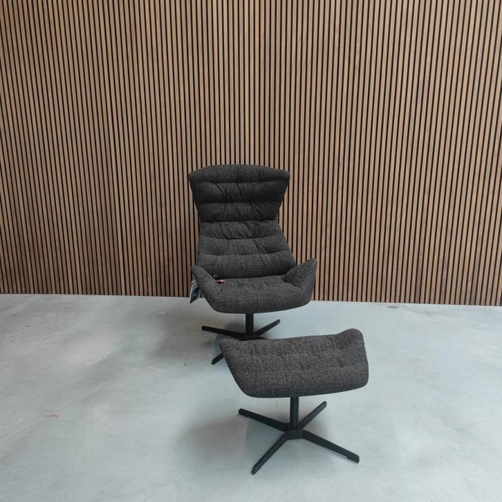 Thonet 808 chair & 808 H ottoman, Antiek en Kunst, Antiek | Meubels | Stoelen en Banken, Ophalen of Verzenden