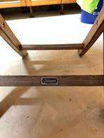 Sunyard Preston klaptafel ø 80cm (h:75cm) Teakhouten tafel, Tuin en Terras, Ophalen, Gebruikt, Rond, Teakhout