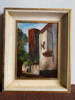 Straatgezicht in Italië - Justine Louise Hartman (1905-1970), Ophalen of Verzenden