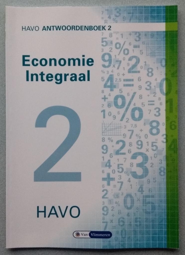 9789462871403 Economie Integraal havo Antwoordenboek 2, Boeken, Schoolboeken, Verzenden, Zo goed als nieuw, HAVO, Economie