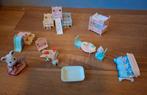 sylvanian families stapelbed, kinderkamer, kinderwagen, Ophalen of Verzenden, Zo goed als nieuw, Poppenhuis