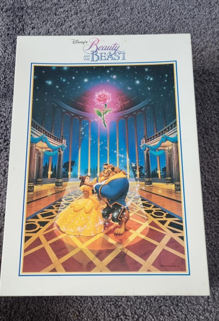 Disney puzzel Tenyo Beauty and the Beast Puzzel  1000, Hobby en Vrije tijd, Denksport en Puzzels, Nieuw, Legpuzzel, 500 t/m 1500 stukjes