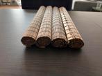 Rotan placemats 4x, Ophalen of Verzenden, Gebruikt