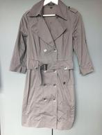 Trenchcoat van Esprit maat 38 , grijs van kleur, Maat 38/40 (M), Ophalen of Verzenden, Zo goed als nieuw, Grijs